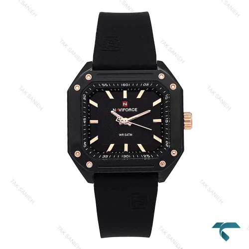 ساعت نیوی فورس NF7106 زنانه مشکی NaviForce-6956-L