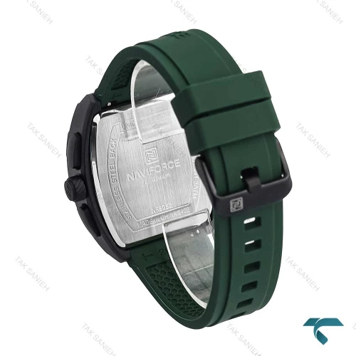 ساعت نیوی فورس NF8052 مردانه مشکی بند سبز NaviForce-6997-G