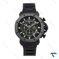 ساعت مردانه نیوی فورس NF8065 سه موتوره مشکی صفحه سبز NaviForce-7001-G