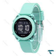 ساعت دخترانه نیوی فورس NF7108 سبزآبی NaviForce-7019-L