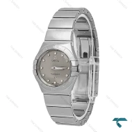 ساعت مچی زنانه امگا کانسلیشن سیلور صفحه طوسی Omega-7020-L