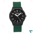 ساعت رسپینا مردانه مشکی بند سبز Respina-7030-L