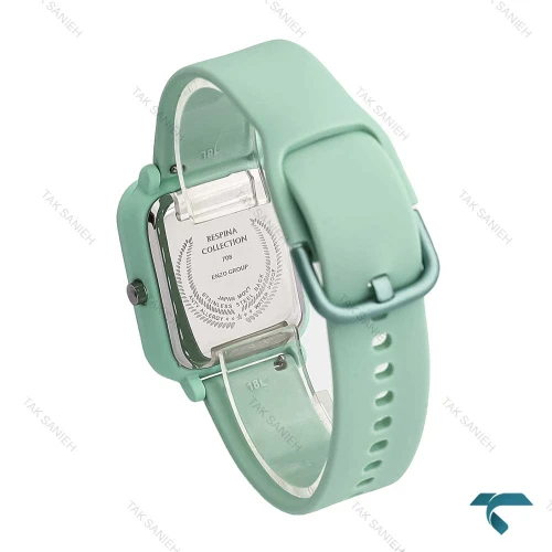 ساعت رسپینا دخترانه سبزآبی Respina-7034-L
