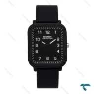 ساعت رسپینا پسرانه دخترانه مستطیلی فول مشکی Respina-7035-L