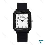 ساعت مچی رسپینا دخترانه پسرانه مشکی صفحه سفید Respina-7037-L