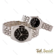 ساعت ست سیتیزن سیلور صفحه مشکی Citizen-5655-S