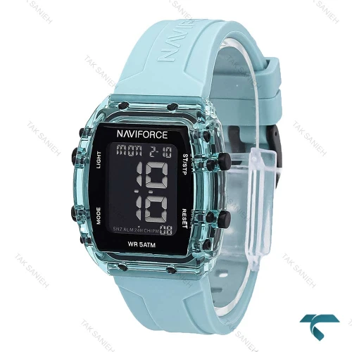 ساعت دخترانه پسرانه نیوی فورس NF7102 آبی NaviForce-7045-L
