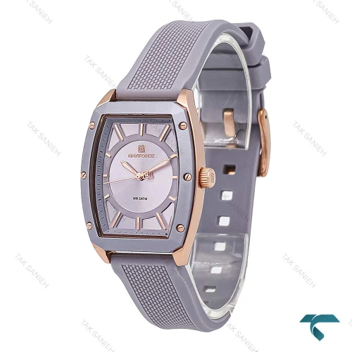 ساعت زنانه نیوی فورس NF5049 رزگلد بنفش NaviForce-7048-L