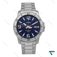 ساعت مردانه کاسیو MTP-VD01D سیلور صفحه سرمه ای Casio-7101-G