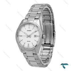 ساعت کاسیو MTP-1302 مردانه سیلور صفحه سفید Casio-7109-G