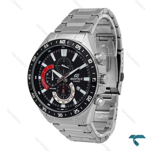 کاسیو ادیفایس efv-620 مردانه استیل مشکی Edifice-7139-G