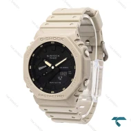 ساعت کاسیو جیشاک GA2100 مردانه کرم GShock-7145-L
