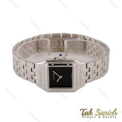 کارتیه Panthere زنانه استیل صفحه مشکی مهندسی Cartier-5727-L
