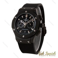 ساعت زنانه هابلوت سه موتوره کرنوگراف مشکی ایندکس سیلور Hublot-5753-L