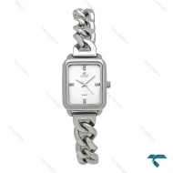 ساعت داتیس زنانه مستطیلی تمام سیلور بند کارتیری Datis-7222-L