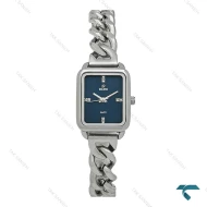 ساعت مچی داتیس زنانه مستطیلی صفحه سرمه ای بند کارتیه ای Datis-7226-L