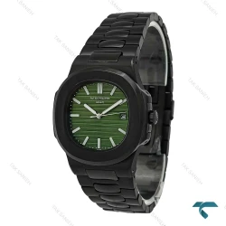 پاتک فلیپ ناتیلوس مردانه مشکی صفحه سبز Patek-7244-G