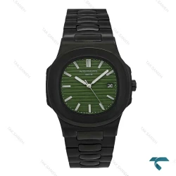 پاتک فلیپ ناتیلوس مردانه مشکی صفحه سبز Patek-7244-G