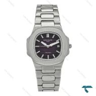 ساعت پتک فیلیپ ناتیلوس زنانه صفحه بنفش Patek-7245-L