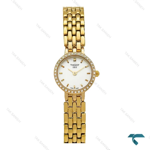 ساعت تیسوت Lovely زنانه طلایی دورنگین Tissot-7252-L