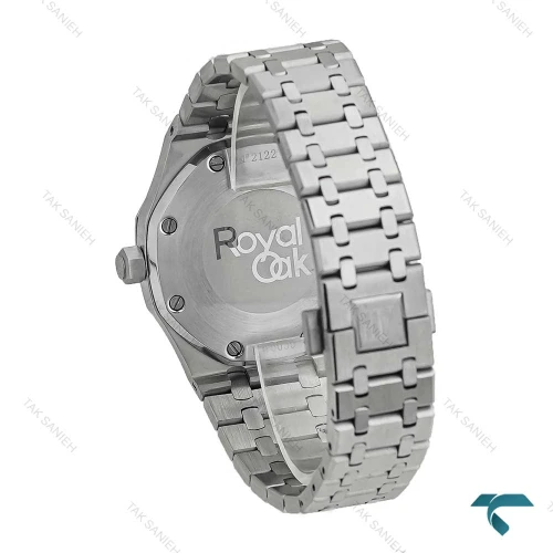 ساعت ای پی مردانه کلاسیک سیلور صفحه سرمه ای AP-7585-G