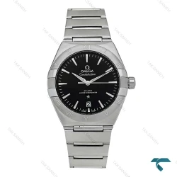 ساعت امگا کانسلیشن منهتن مردانه سیلور مشکی ایندکس خط Omega-7612-G