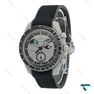 ساعت امگا سواچ بند رابر ماموریت به ماه طوسی مشکی Swatch-7610-U