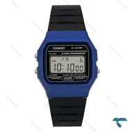 ساعت کاسیو F-91WM-2A نوستالژی آبی مشکی Casio-7646-U