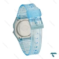 ساعت کاسیو F-91WS-2 نوستالژی آبی شیشه ای Casio-7649-U