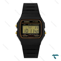 ساعت کاسیو F-91WG-9 نوستالژی مشکی طلایی Casio-7651-U