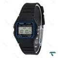 ساعت کاسیو F-91W نوستالژی مشکی آبی Casio-7652-U
