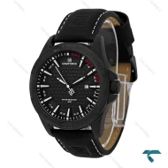 ساعت مردانه نیوی فورس NF8023 بند چرم تمام مشکی NaviForce-7653-G