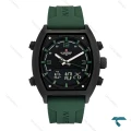 ساعت دوزمانه نیوی فورس NF9242 مردانه مشکی سبز NaviForce-7659-G