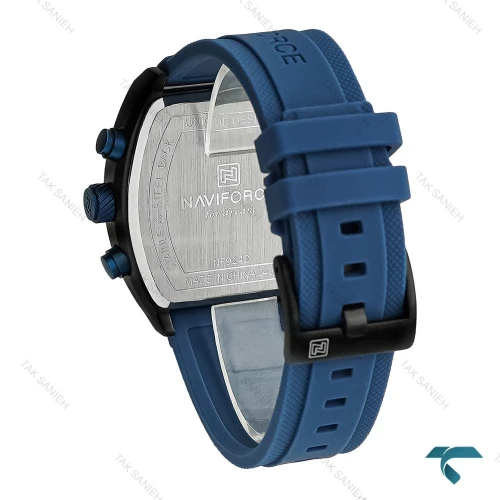 ساعت نیوی فورس NF9242 مردانه مشکی آبی NaviForce-7663-G