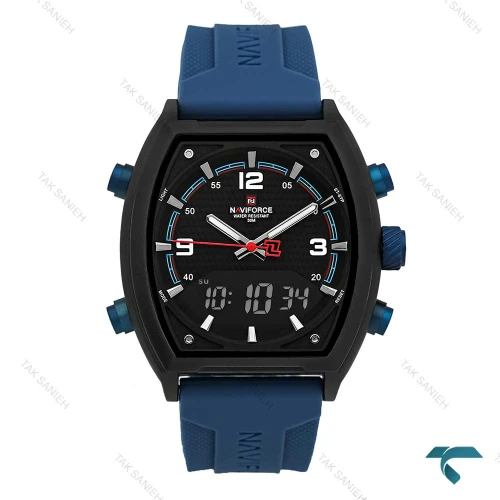 ساعت نیوی فورس NF9242 مردانه مشکی آبی NaviForce-7663-G