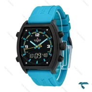 ساعت نیوی فورس دوزمانه NF9242 مردانه آبی آسمانی NaviForce-7665-G
