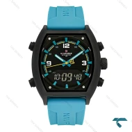 ساعت نیوی فورس دوزمانه NF9242 مردانه آبی آسمانی NaviForce-7665-G