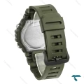 ساعت مچی مردانه کاسیو دیجیتالی مدل MWD-110H با بند سبز، صفحه نمایش جذاب و مقاوم مناسب استفاده روزمره و ورزشی