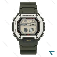 ساعت مچی مردانه کاسیو دیجیتالی MWD-110H بند سبز Casio-7702-G