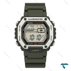 ساعت مچی مردانه کاسیو دیجیتالی MWD-110H بند سبز Casio-7702-G
