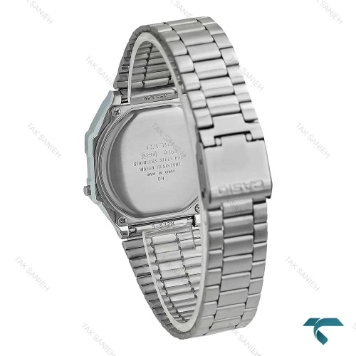 ساعت مچی دیجیتالی کاسیو مدل اصلی A168 با صفحه نمایش طوسی، طراحی مدرن، مناسب آقایان و خانم ها، مقاوم و بادوام