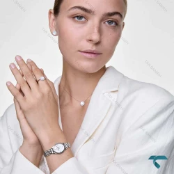 ساعت مچی DW زنانه Ophelia نقره ای صفحه سفید DW-7685-L