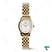 ساعت دنیل ولینگتون مینی زنانه Ophelia طلایی سفید DW-7687-L