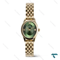 ساعت مچی دنیل ولینگتون Ophelia مینی زنانه طلایی سبز DW-7689-L