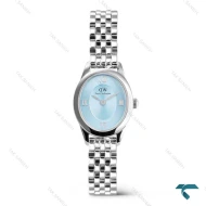 ساعت دنیل ولینگتون زنانه مینی Ophelia سیلور صفحه آبی DW-7691-L