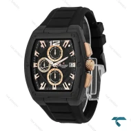 ساعت مردانه نیوی فورس NF8050 مشکی رزگلد NaviForce-7721-G