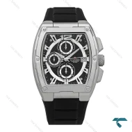 ساعت مردانه نیوی فورس NF8050 سه موتوره قاب سیلور NaviForce-7723-G