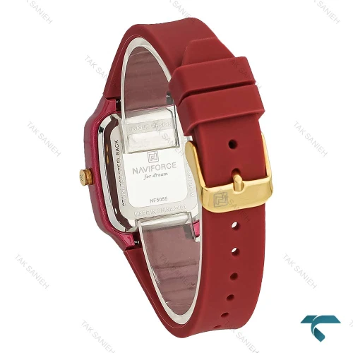 ساعت زنانه نیوی فورس مدل NF5055 آنالوگ با طراحی زیبا و کیفیت بالا مناسب استفاده روزانه و مجلسی