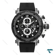 ساعت مردانه نیوی فورس NF7123 مشکی قاب شیشه ای NaviForce-7733-G