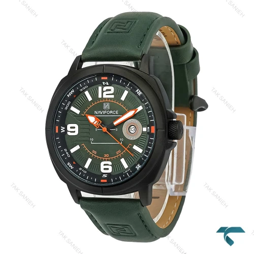 ساعت مردانه نوی فورس مدل NF8078 سبز با طراحی شیک و مقاوم مناسب برای استفاده روزمره و رسمی